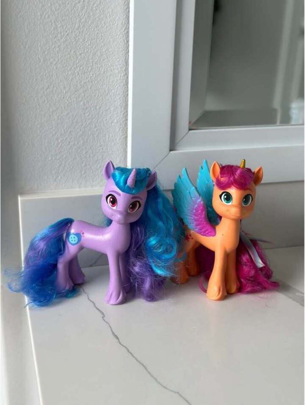 2 6” My little pony toys